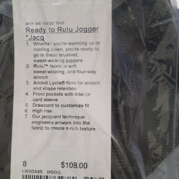 Ready to rulu jogger *Jacq - - Picture 3 of 7